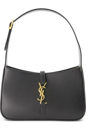 Saint Laurent Le 5 à 7 logo-plaque leather shoulder bag