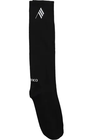 The Attico Logo-embroidered socks