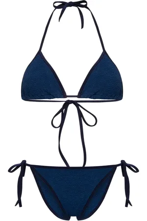 Hunza G Gina shirred bikini