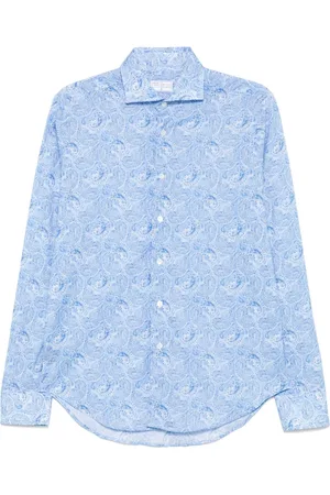 FEDELI Paisley-print shirt