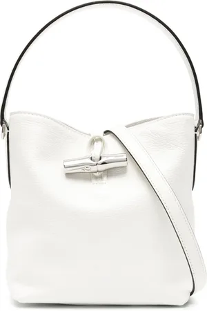 Longchamp Mini Roseau Essential leather bucket bag