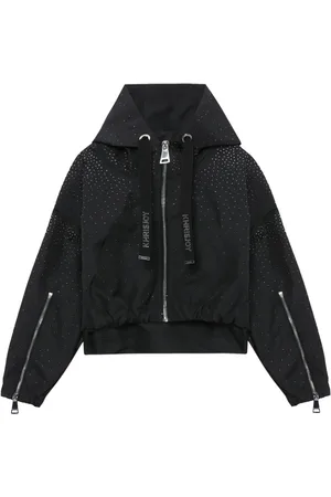 Khrisjoy Rhinestone-embellished hooded jacket