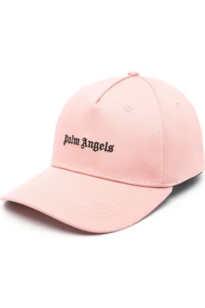 Palm Angels Logo-embroidered cotton cap