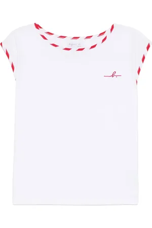 AGNÈS B. Logo-embroidered vest
