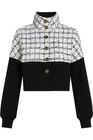Karl Lagerfeld Bouclé sweat jacket