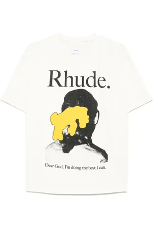 Rhude Logo-print cotton t-shirt