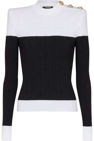 Balmain Two-tone jumper