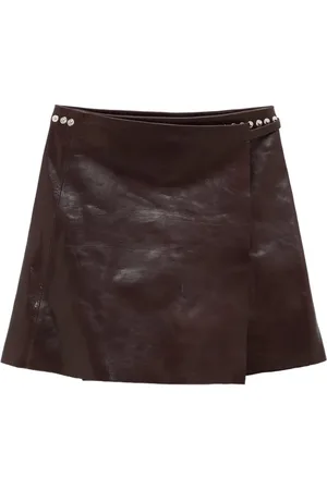 Paloma Wool Leather mini skirt