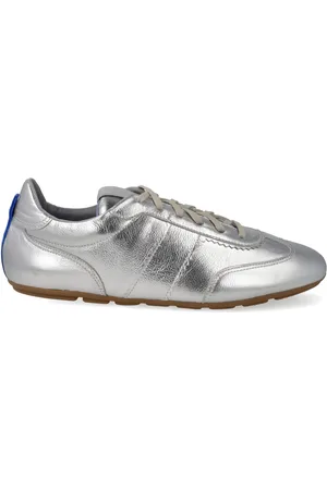 Blue Bird Metallic lace-up sneakers