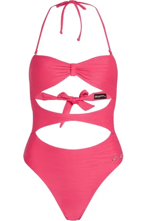 Karl Lagerfeld Ribbed Rio swimsuit