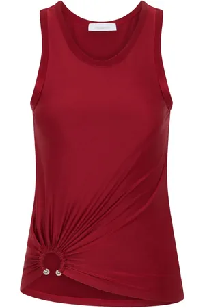 Paco rabanne Ruched sleeveless top