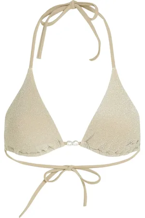 Karl Lagerfeld Triangle-cup bikini top