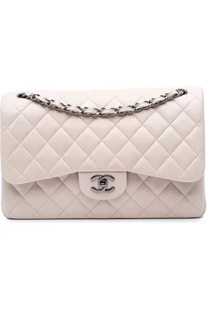 CHANEL 2011 Jumbo Classic Lambskin Double Flap shoulder bag