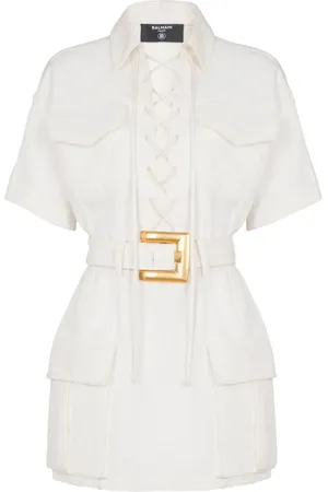 Balmain Canvas mini dress