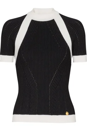 Balmain Short-sleeved knit top