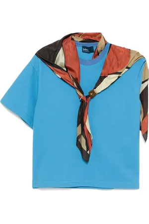 Kolor Logo-embroidered top