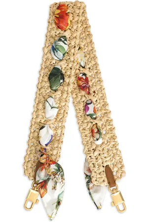 Dolce & Gabbana Scarf-detailed bag strap