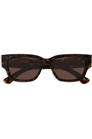 Gucci Rectangle-frame sunglasses