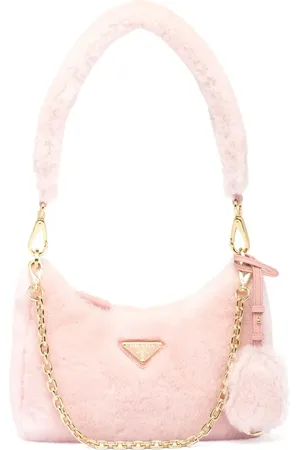 Prada Re-Edition shearling mini bag