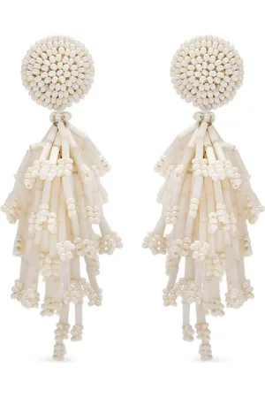 Oscar de la Renta Bead-detailing earrings