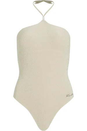 Karl Lagerfeld Halterneck swimsuit