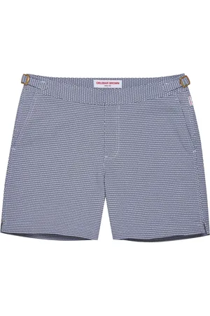 Orlebar Brown Jacquard pattern swim shorts