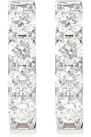 ALINKA 18kt gold Linka Grande diamond hoop earrings