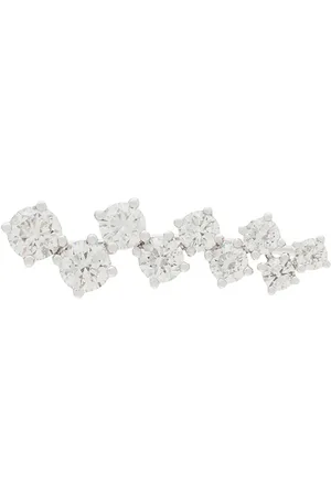 ALINKA 18kt white gold EVA diamond ear cuff