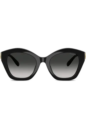 Coach Logo-plaque sunglasses