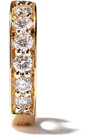 ALINKA 18kt yellow IRINA diamond huggie earring