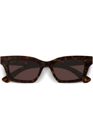 Gucci Rectangle-frame sunglasses