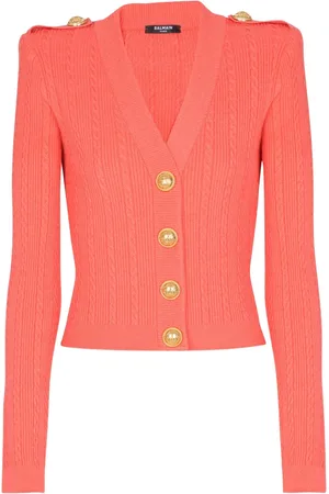 Balmain Cable-knit cardigan