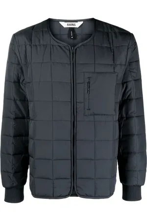 Rains Quilted bomber jacket