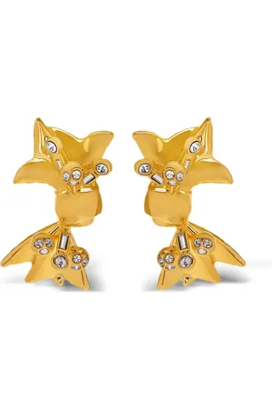 Oscar de la Renta Mill Bow earrings