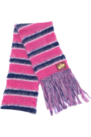 Marni Striped knitted scarf