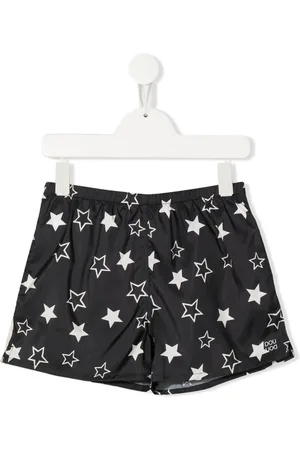 DOUUOD KIDS Star-print swim shorts