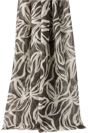 Brunello Cucinelli Floral-print scarf