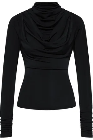 Rebecca Vallance Erin cowl-effect long-sleeve top