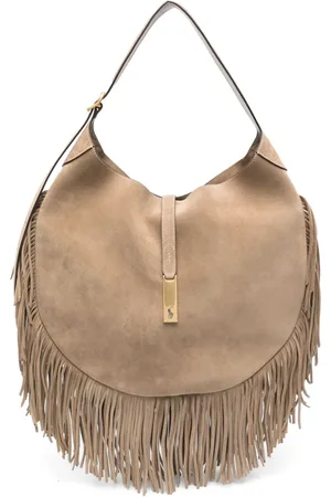 Ralph Lauren Fringe-detail shoulder bag