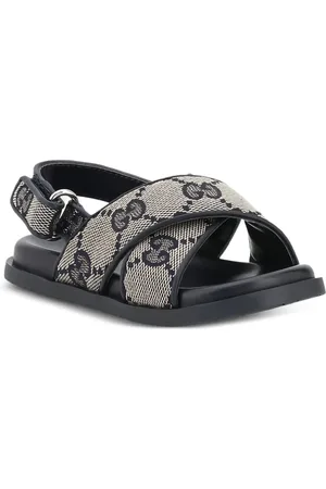 Gucci GG leather sandals