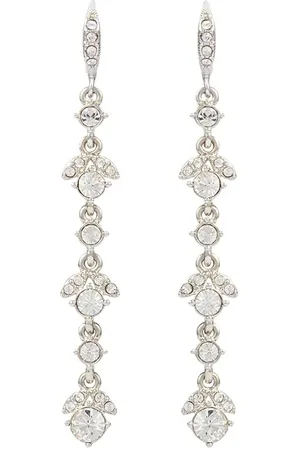 Givenchy 2000s crystal-embellished post earrings