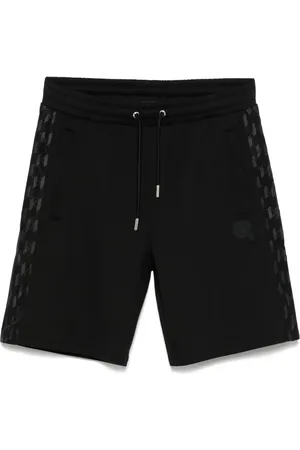 Karl Lagerfeld Ikon-patch track shorts