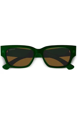 Gucci Rectangle-frame sunglasses