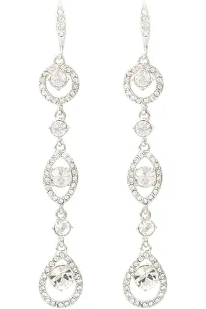 Givenchy 2000s crystal-embellished dangle earrings