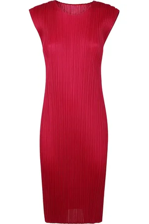 PLEATS PLEASE ISSEY MIYAKE Plissé-effect midi dress