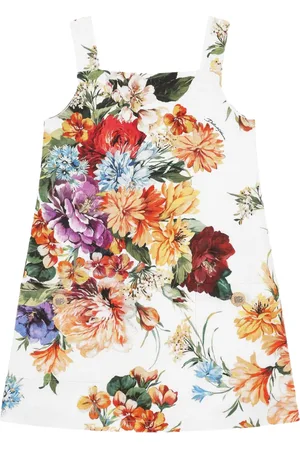 Dolce & Gabbana Floral-print sleeveless dress