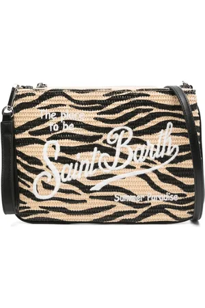 MC2 SAINT BARTH Logo-embroidered clutch bag