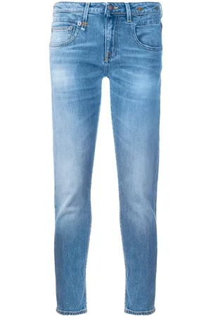 R13 Skinny cropped jeans