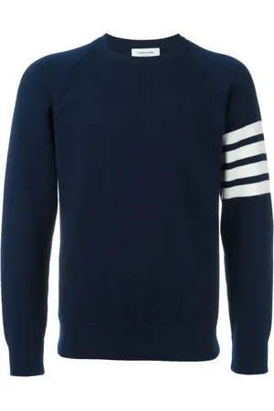 Thom Browne 4-Bar crew neck cashmere jumper