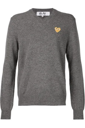 Comme des Garçons Embroidered heart jumper